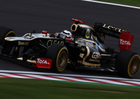 Kimi Räikkönen in Aktion für das Team Lotus