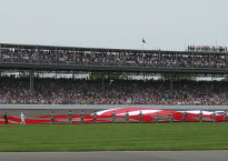 Zuschauerkurve beim Indy 500